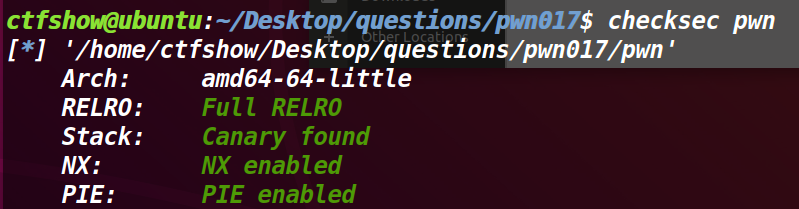 checksec